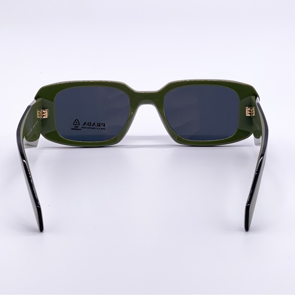 NEW PRADA PR17WS 13N5S0 UNISEX GREEN SUNGLASSES PRADA SPR 17W 13N-5S0 PR 17WS - Picture 8 of 13